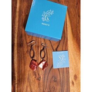 Sally C treasures jewelry earrings Copper & Stone
